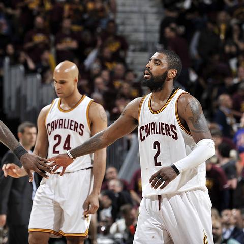 2017 NBA骑士季后赛赛程，卫冕冠军的崎岖征途